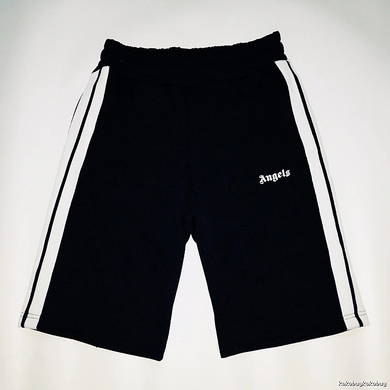 Palm Angels Classic Track shorts Black Side Stripe for Daily Styling
