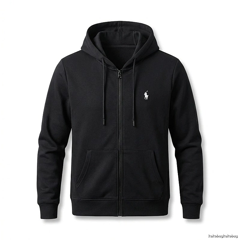 Ralph Lauren Black Label minimalist style hoodie