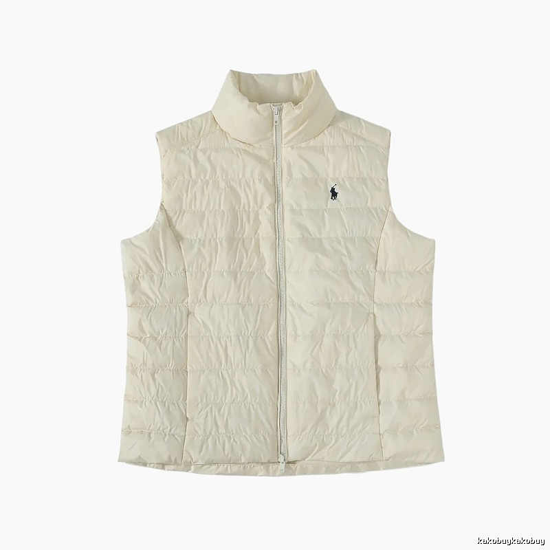Ralph Lauren Classic Beige Down Vest