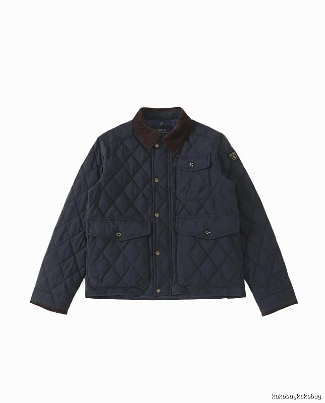 Ralph Lauren retro-style navy blue jacket