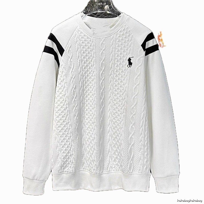 Ralph Lauren's classic white sweater