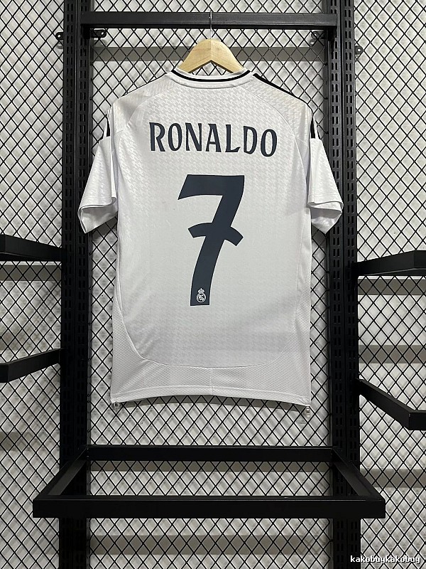 Real Madrid Streetwear Home soccer jersey White Real Madrid with Logo Accent Select Edition