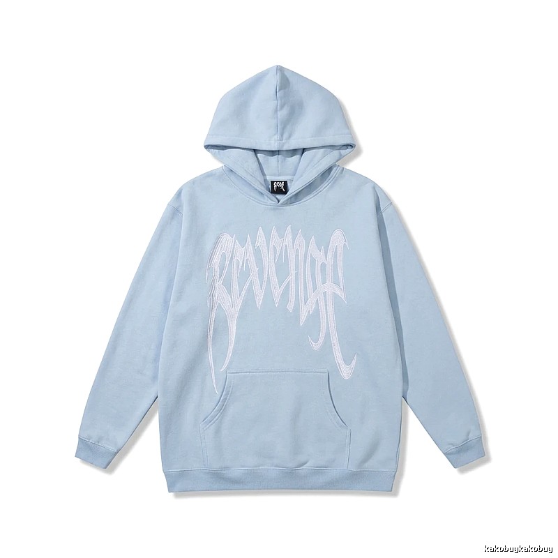 Revenge trendy and cool style light blue sweatshirt