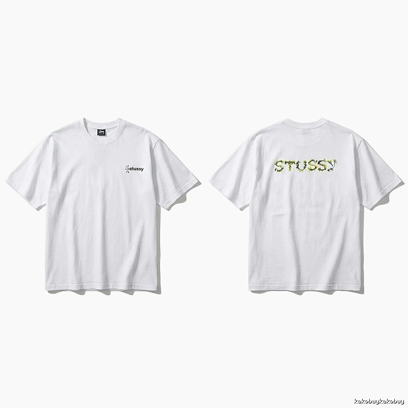 Stussy basic white T-shirt