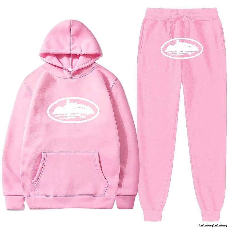 Stussy Pink Red Tracksuit Set Statement Graphic Logo