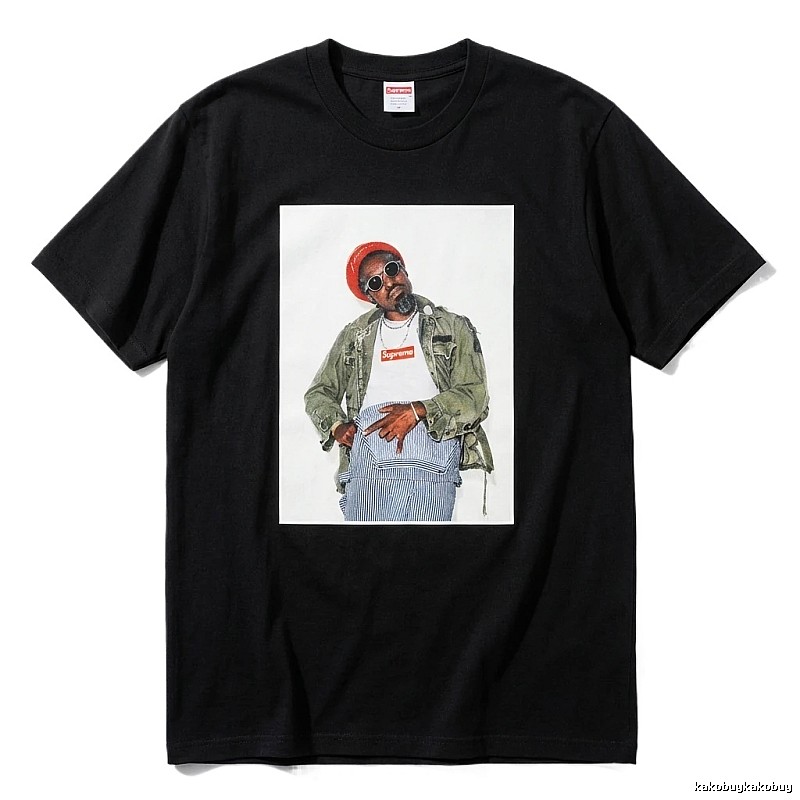 Supreme Portrait Style Black T-shirt