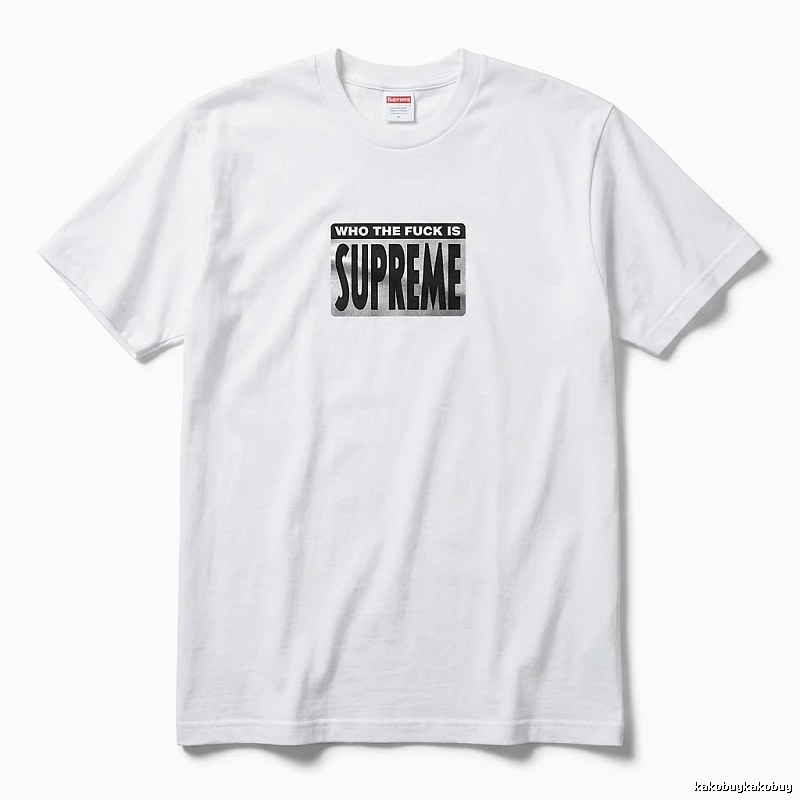 Supreme trendy and cool style white T-shirt