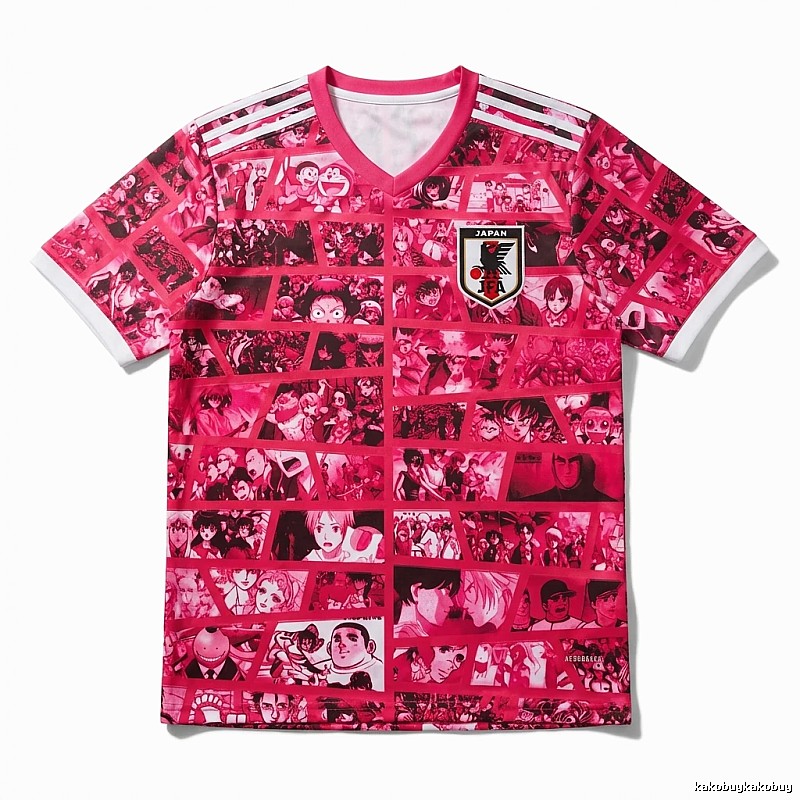 Tokyo Ghoul anime-style red short-sleeve