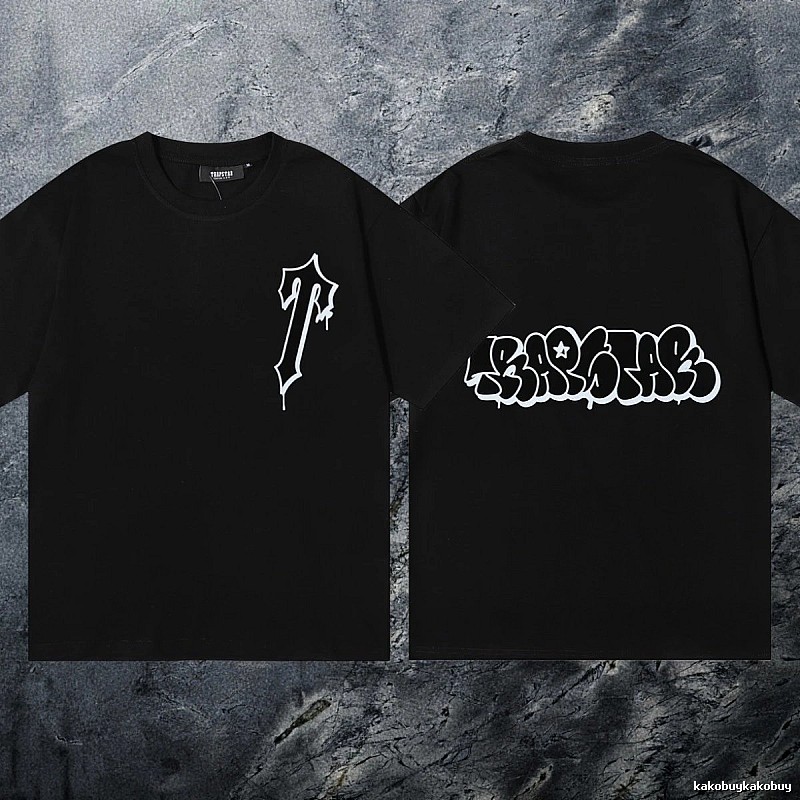 Trapstar Gift Ready Keys graphic T-shirt Black White Key with Fresh Pattern
